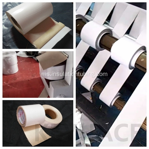 Tahan Panas Silika Tinggi Self-adhesive Tape Fireproof